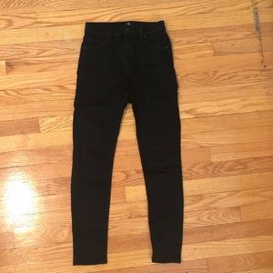 Just Black black high waisted jeans